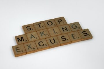 Stop procrastination and stop making excuses.